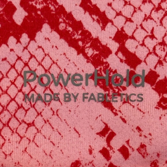 Fabletics Define PowerHold® High-Waisted Capri in Persimmon Python Size XXS - Picture 9 of 12